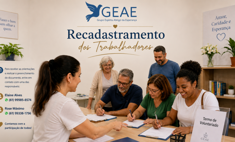 recadastramento de trabalhadores